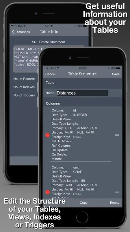 SQLed - SQL Database Manager screenshot 3 of 5