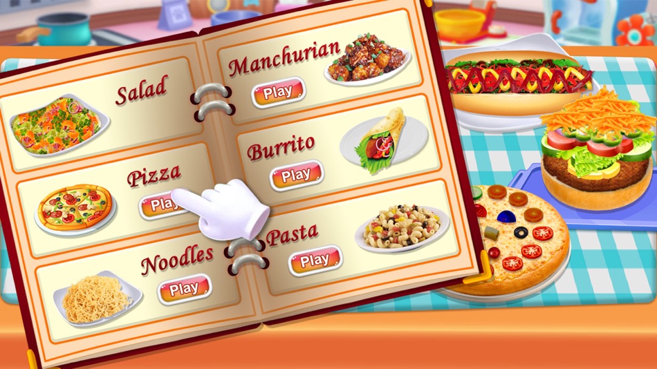 #1. Fast Food - Cooking Game (iOS) Av: payal patel