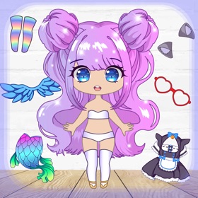 螢幕擷取畫面 (8) Chibi Doll Maker Dress Up Game