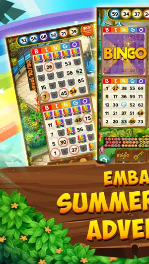 Bingo game Quest Summer Garden screenshot 1
