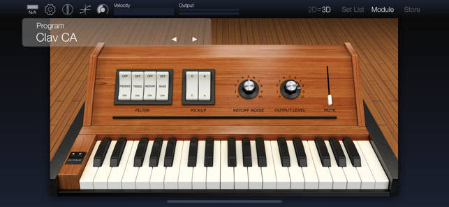 KORG Module Pro Screenshot