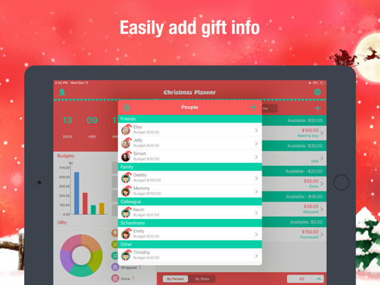 Christmas Planner. iPad screenshot 4 - Lifestyle app