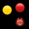 Once the game has started, click on the orange icon in the center of the playing field to turn off the pause and the dragon will start moving towards the ball closest to it