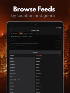 Police Scanner: Fire Radio iPad image 2