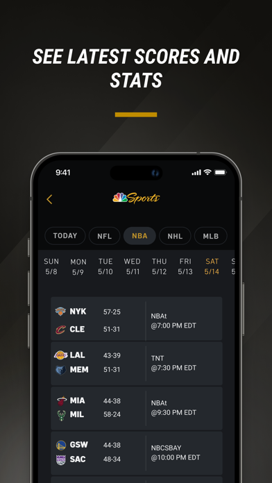 NBC Sports Bay Area & CA Screenshot