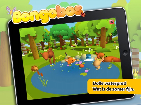 Bongobos Zomer iPad app afbeelding 1