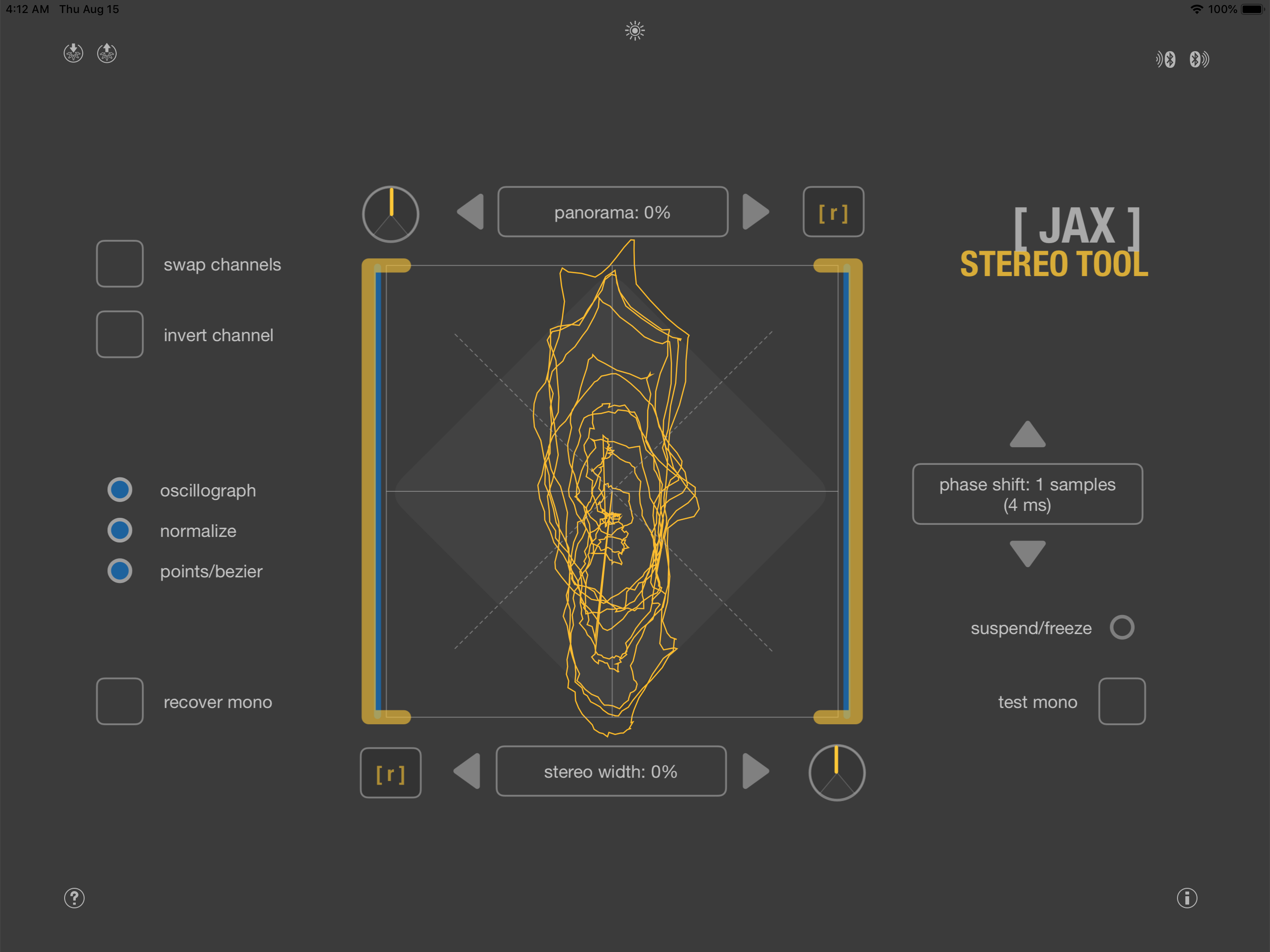 JAX Stereo Tool (AU) screenshot 12
