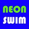 The Neon Swim app allows coaches to create and analyze workouts directly from their iOS device