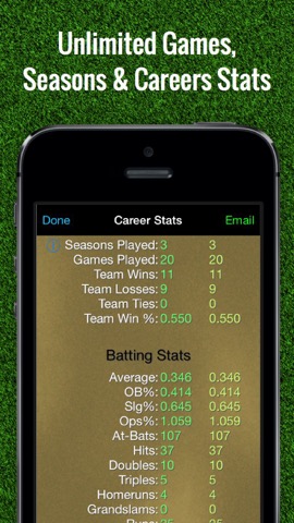 Baseball Stats Tracker Touchのおすすめ画像3