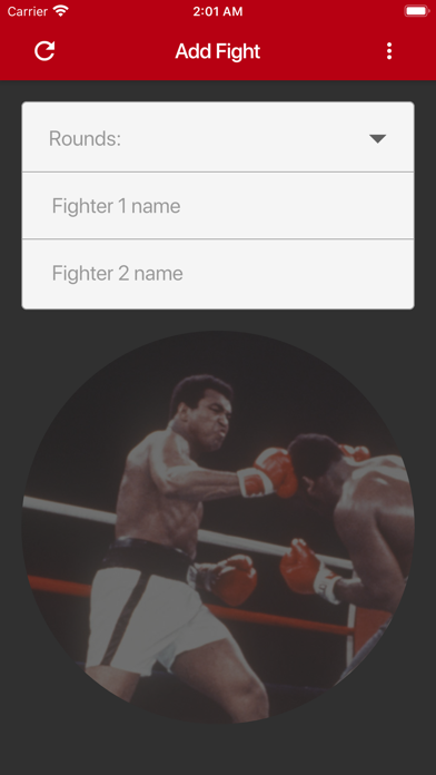 iScorez Boxing Scorecard iPhone screenshot 1 - Sports app