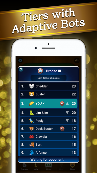 Screenshot #3 pour Gin Rummy Classic•