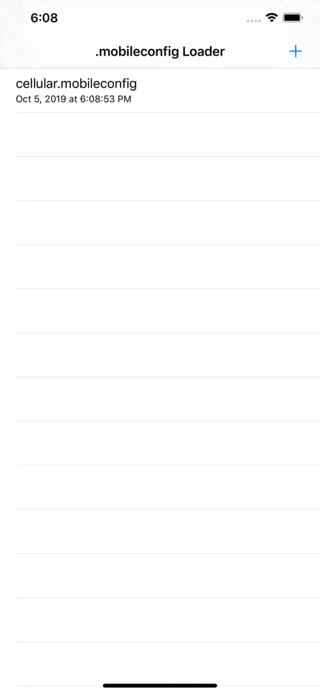 .mobileconfig Loader