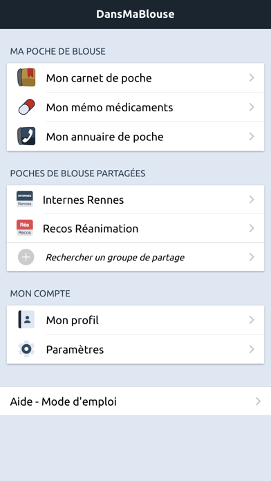 Screenshot #1 pour DansMaBlouse