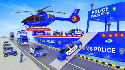 Police Cop Car Transport Truck Screenshot