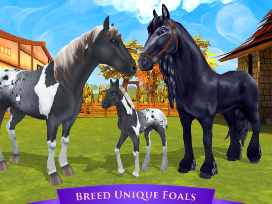 Horse Riding Tales: Wild Games iPad app afbeelding 1
