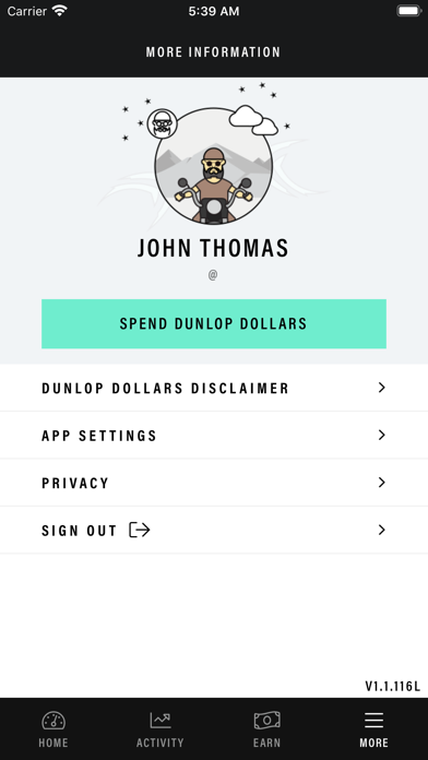 Dunlop Pro Dealer Screenshot