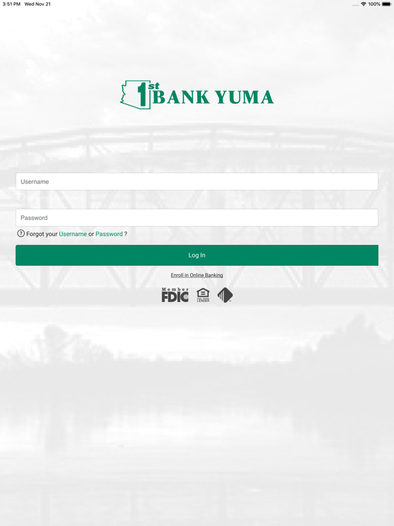 IBY Powered by OneAZ iPad screenshot 1 - Finance app