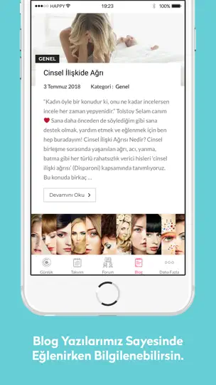 Periyot Günlüğü | Peride iPhone Ekran Görüntüsü 4