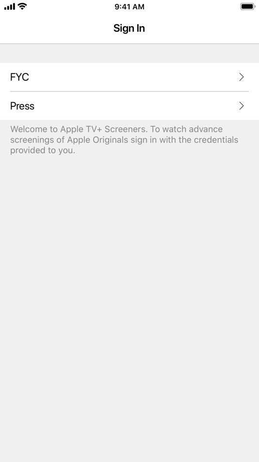 #3. Apple TV Screeners (iOS) 由: Deluxe Entertainment Services Group, Inc.