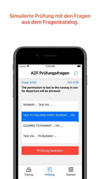 AZF Prüfungsfragen Screenshot