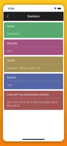 Mean - Statistics Calculators screenshot #3 for iPhone