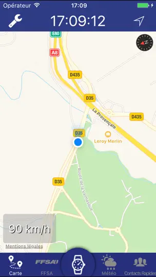 Capture d'écran de Copilote Master sur iPhone 2
