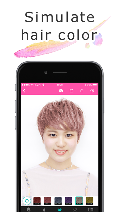 Rasysa Hairstyle Designer Screenshot