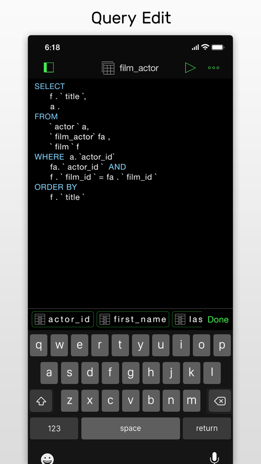 #3. Navicat for MySQL (iOS) De: PremiumSoft CyberTech Ltd.