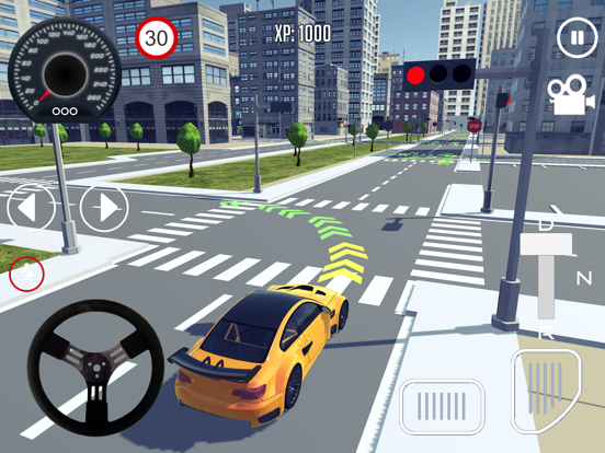 Driving School 3D iPad app afbeelding 3