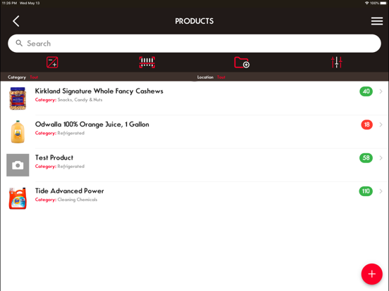 Telesto: Inventory Management iPad screenshot 2 - Business app
