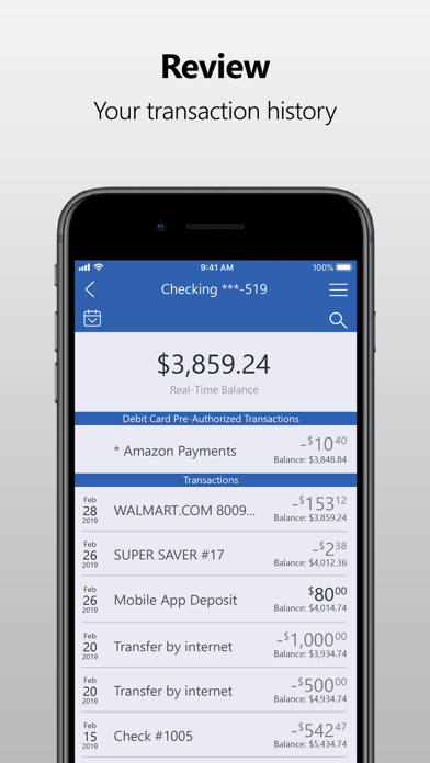 Bendena Bank Mobile Screenshot