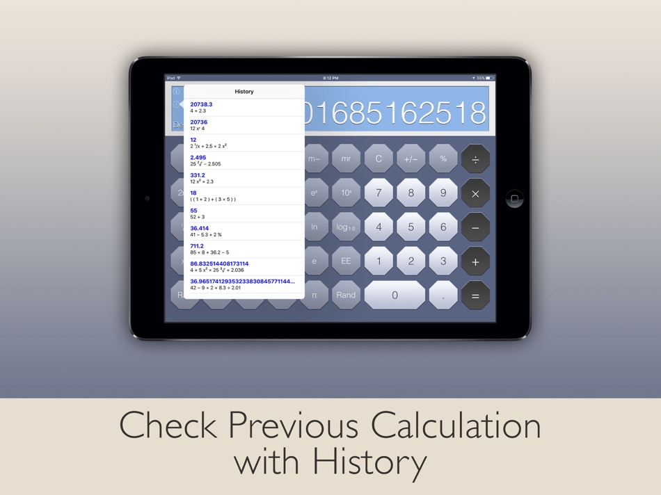 #7. Calculator - Pad Edition (iOS) Por: Ratha Sou