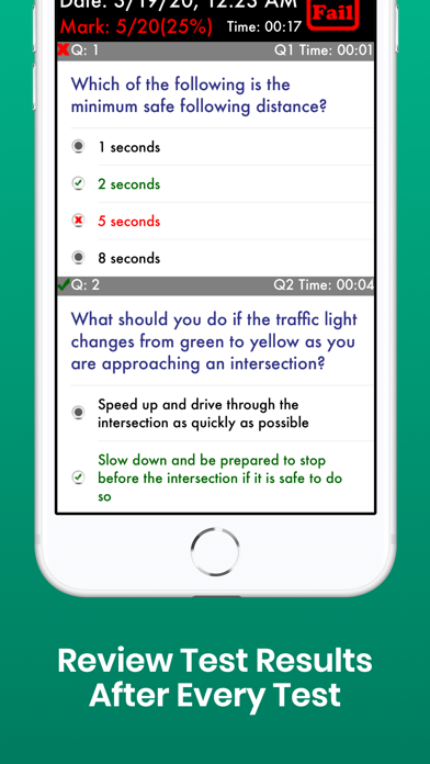DMV Driving Permit Test Prep iPhone screenshot