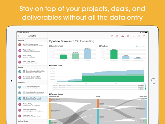 Cloze Relationship Management iPad app afbeelding 4