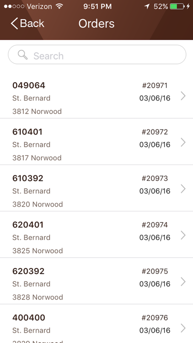H&O Grounds app screenshot