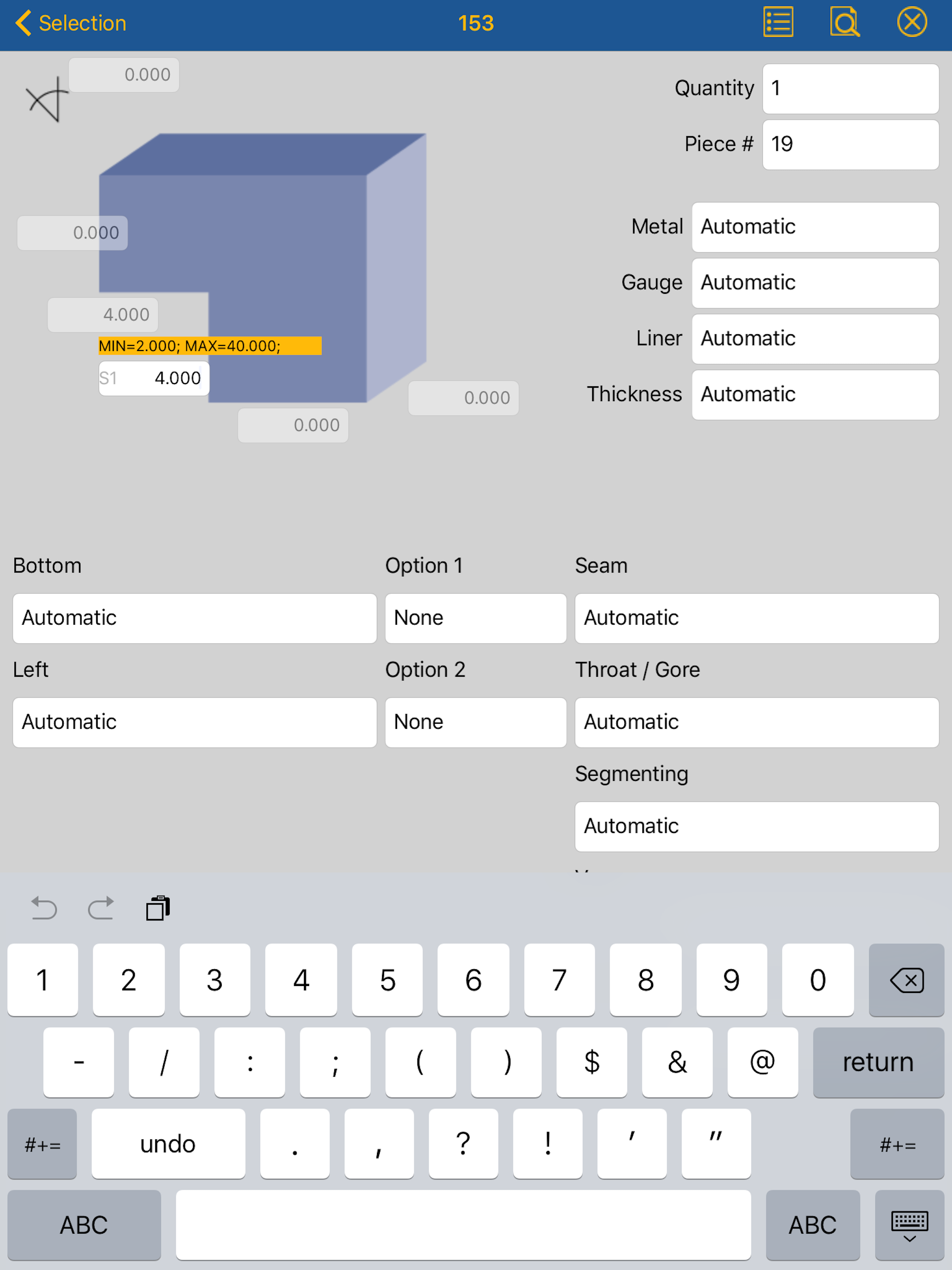 Trimble® FabShop Mobile Pro
