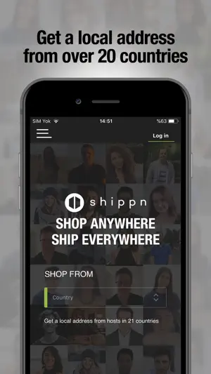 Shippn - Worldwide Shop & Ship screenshot 2