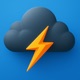 Weathercaster: Weather Tracker app icon - Weather app for iPhone