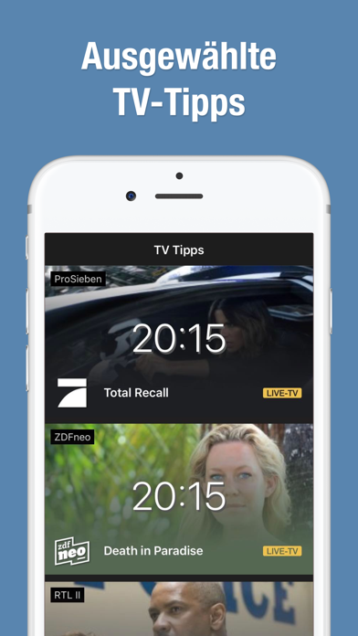 Fernsehen App Live TV iPhone screenshot 5