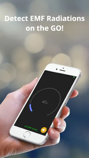 EMF Detector - Radiation Meter iPhone Ekran Görüntüsü 1