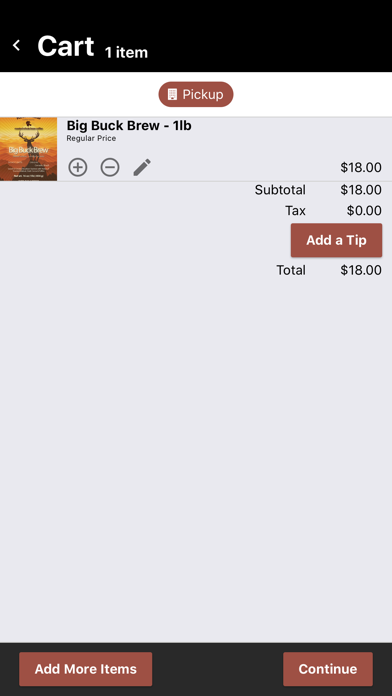 Keweenaw Coffee Works Screenshot