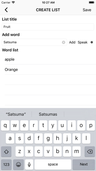 Screenshot #2 pour My Spellings