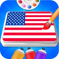 Flag Painting Puzzle Game 3D