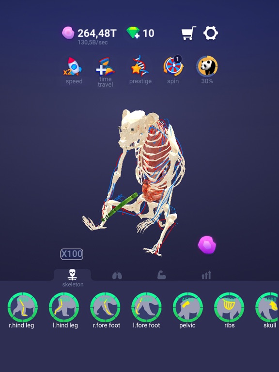 Idle Pet - Create cell by cell iPad screenshot 4 - Games app