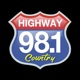 Highway 98.1 Country app icon - Entertainment app for iPhone