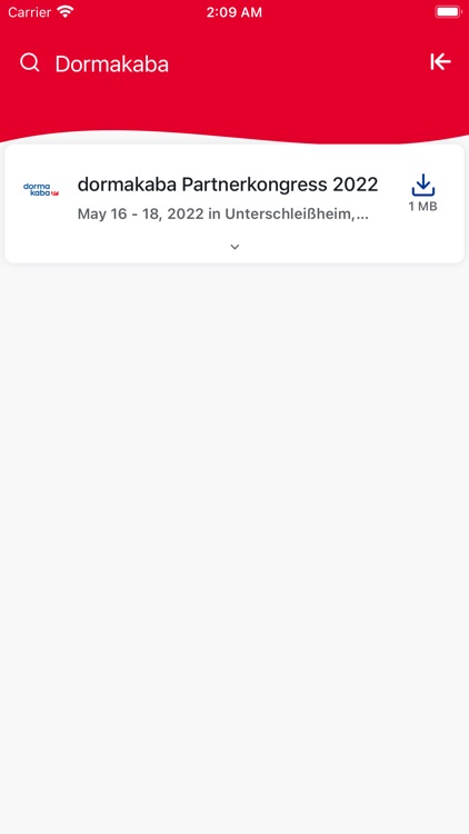 dormakaba Events App