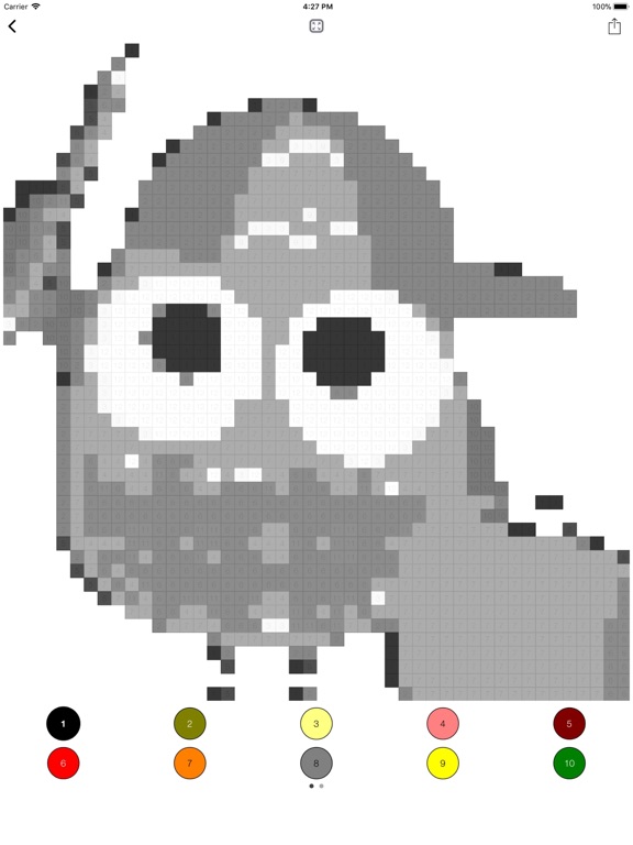 Color by Number •• iPad screenshot 8 - Entertainment app