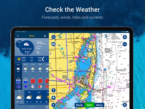 Navionics® Boating iPad app afbeelding 6