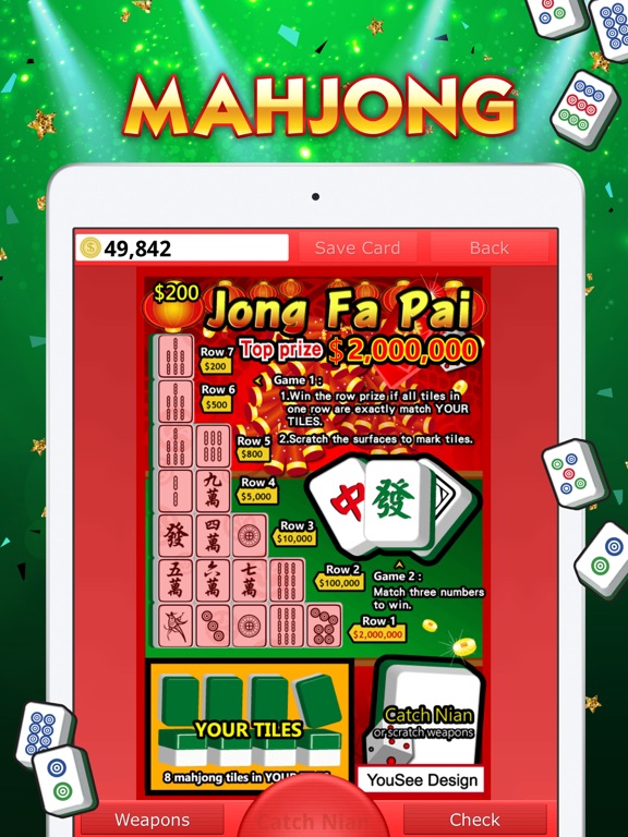 Lottery Scratch Off Mahjongのおすすめ画像4