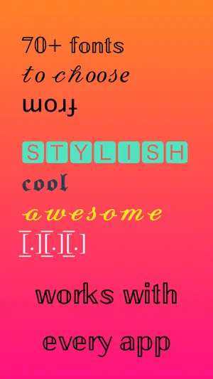 Keyboard Fonts - Cool Aa Fonts screenshot 1